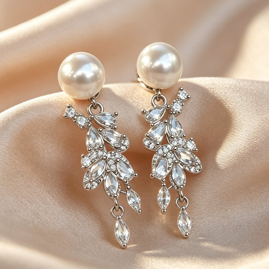 Pearl Tassel Earrings