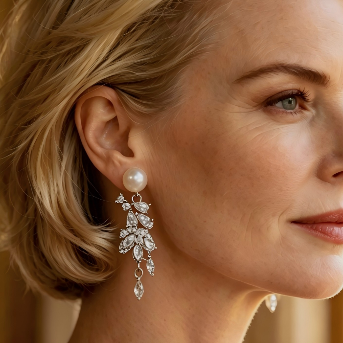 PEARLEEN Earrings | Graceful Whispers