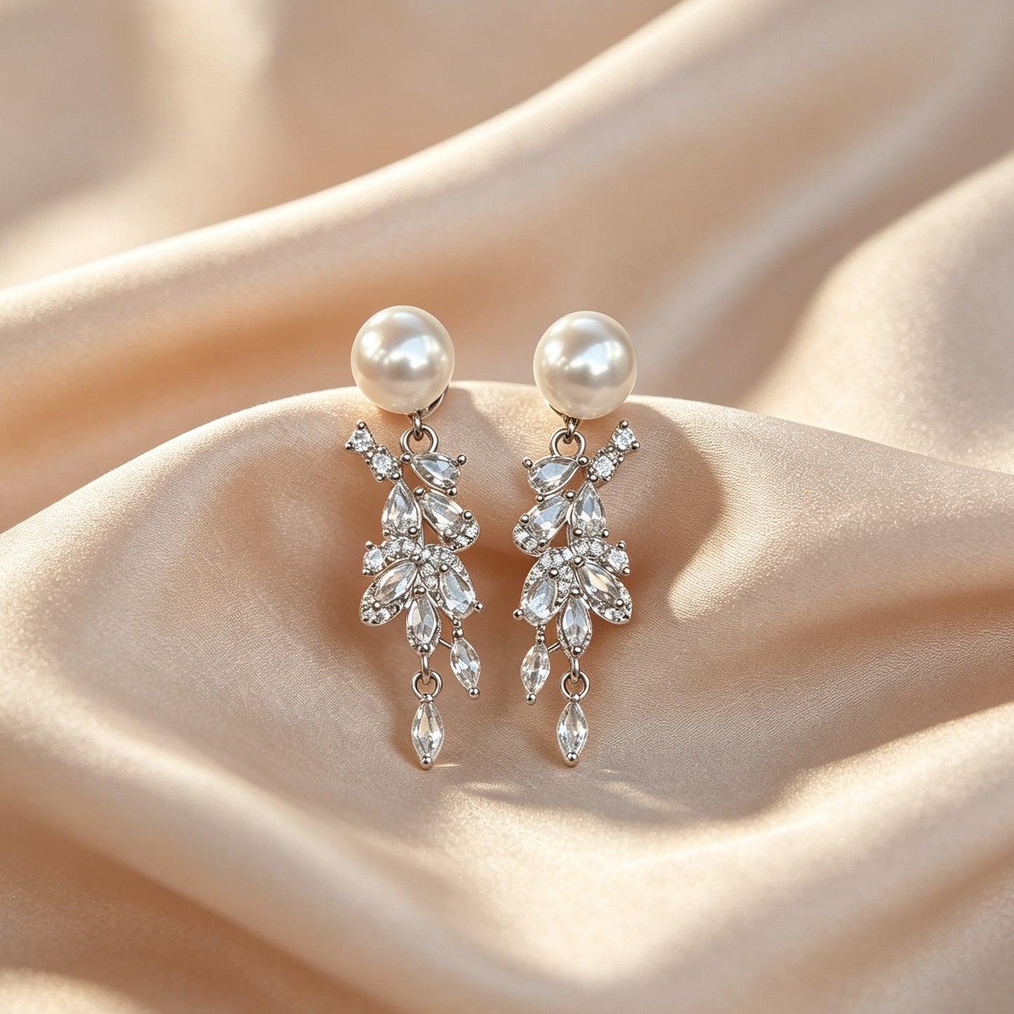 Pearl Tassel Earrings