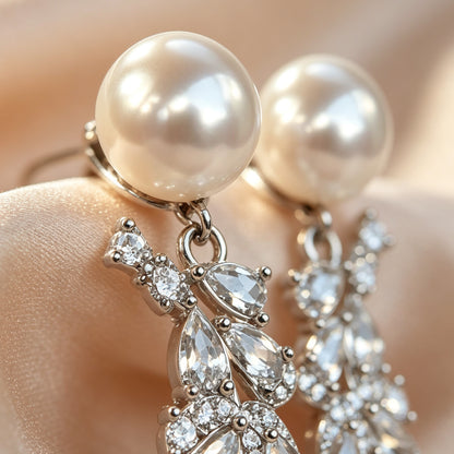 Pearl Tassel Earrings