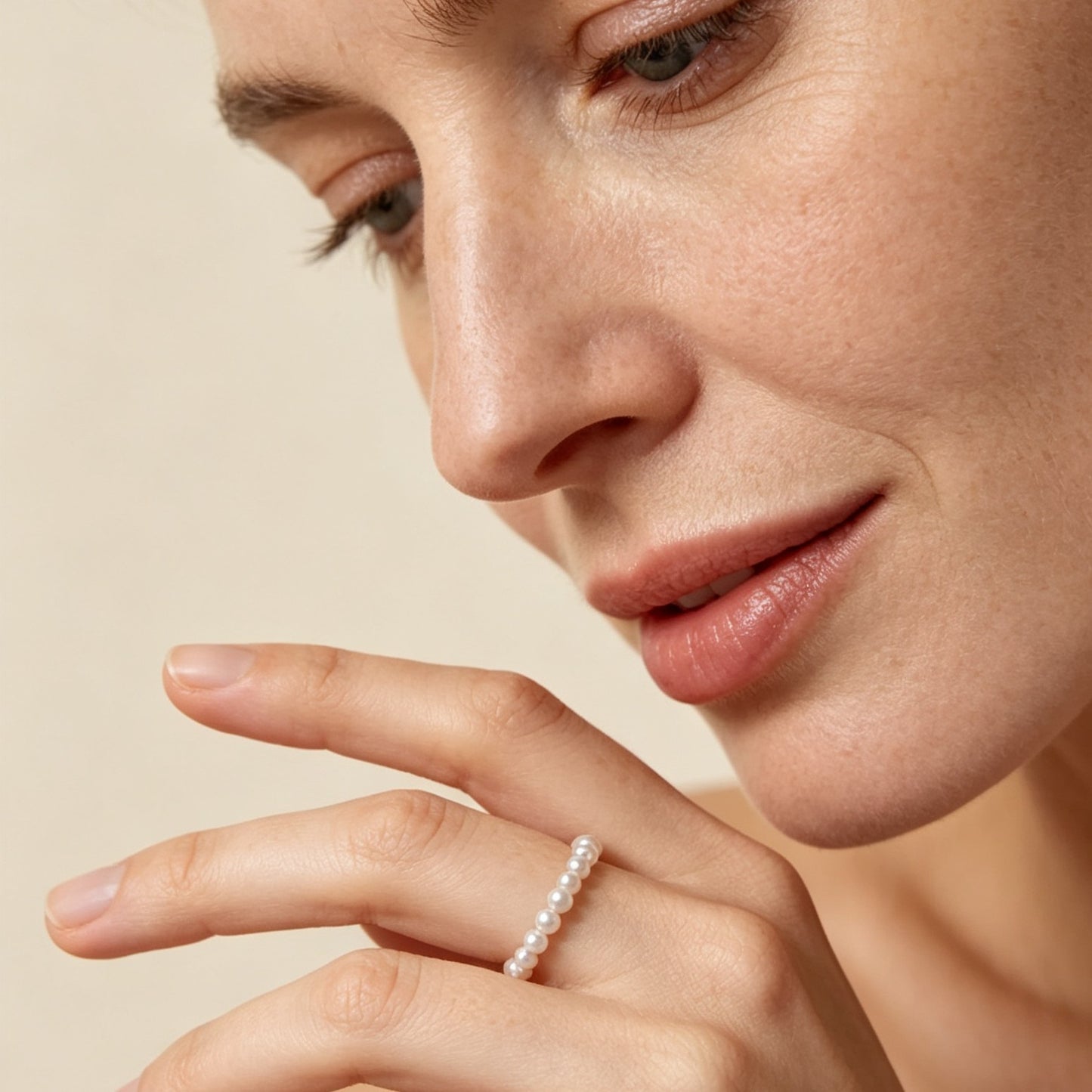 Ultra-Fine Pearl Ring