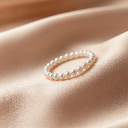 Ultra-Fine Pearl Ring