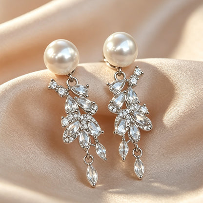 Pearl Tassel Earrings