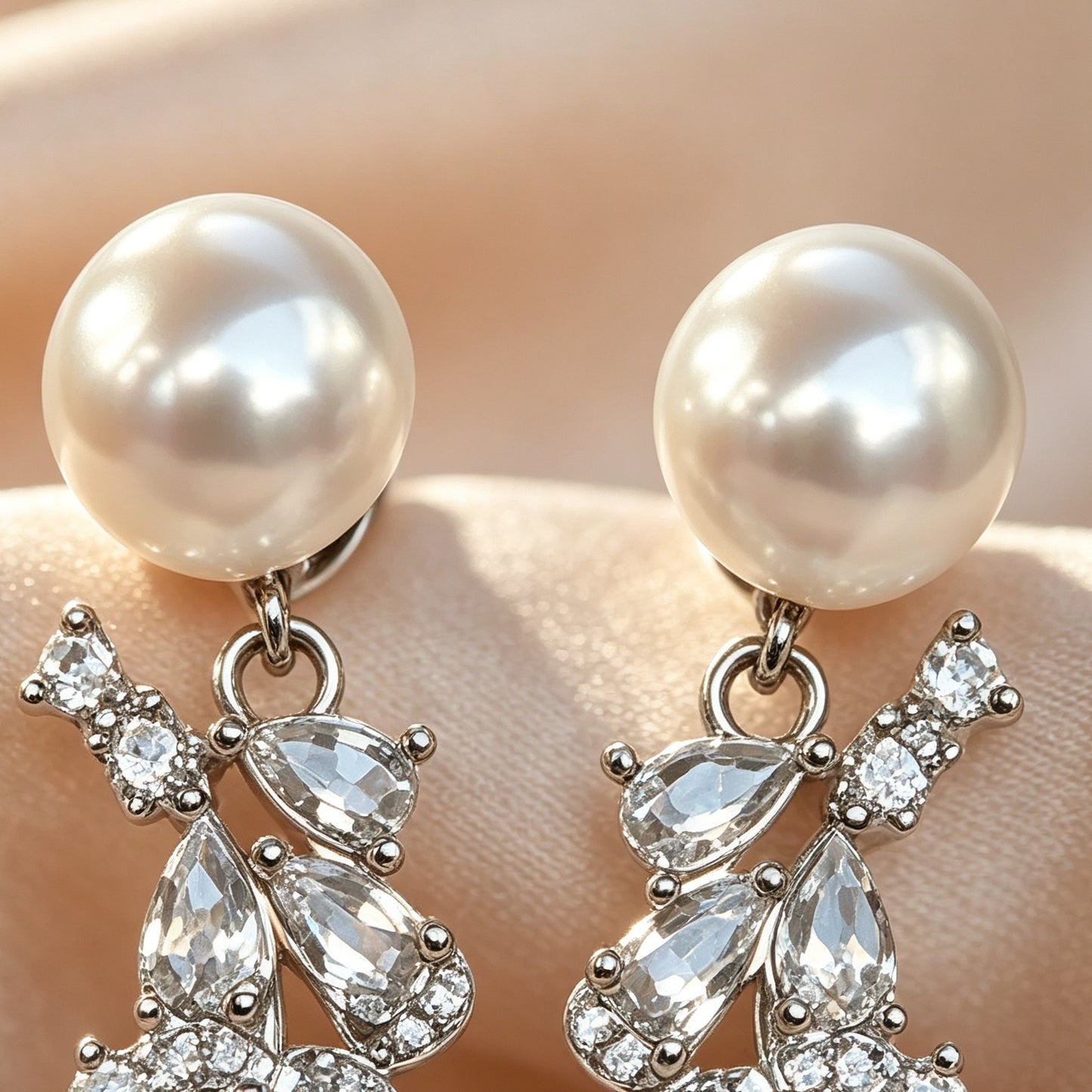 Pearl Tassel Earrings