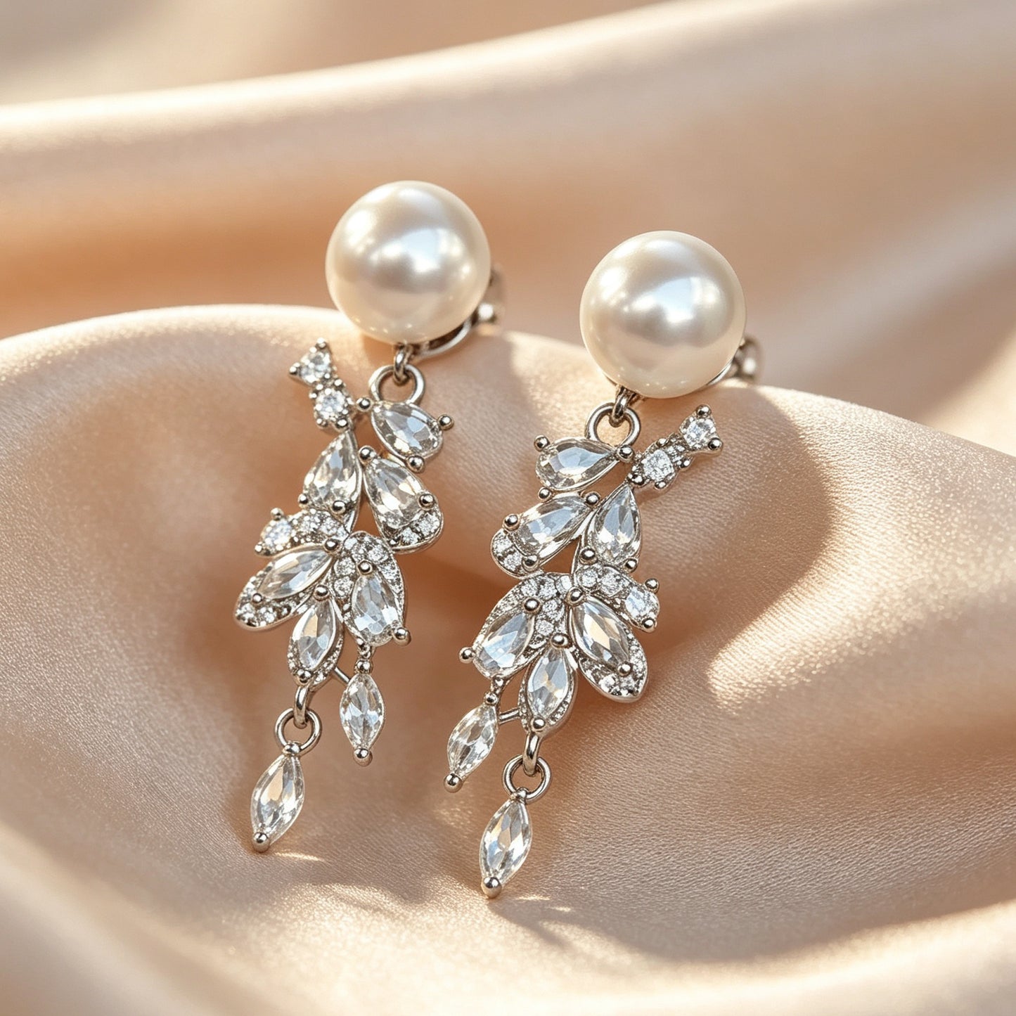 Pearl Tassel Earrings