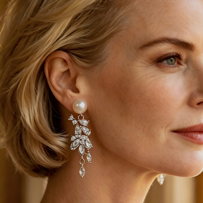 Pearl Tassel Earrings