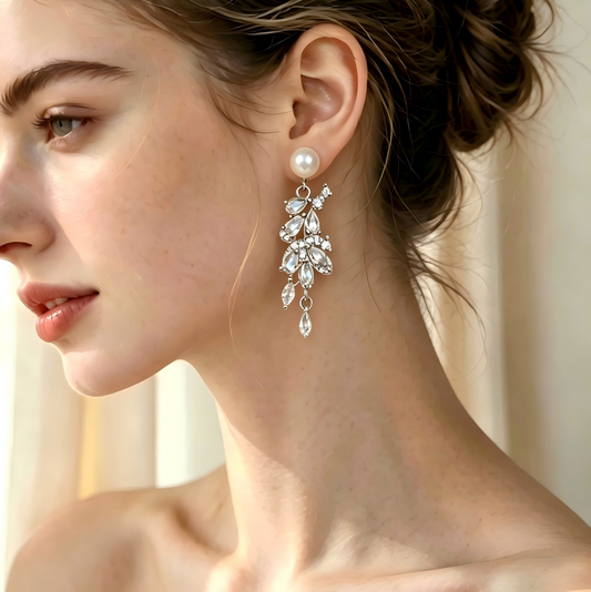 Pearl Tassel Earrings